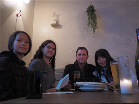 backspace austin family dinner happy hour sunday