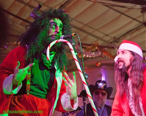 karl krampus and wild bill austin honky tonk holidaze 2014 abgb