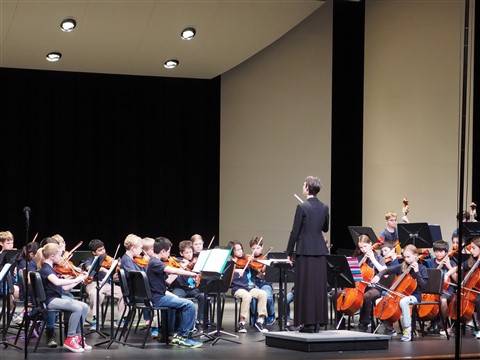 HCMS beginner orchestra 2014
