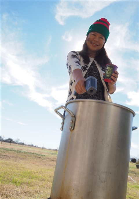 christmas fried turkey oil temp gun