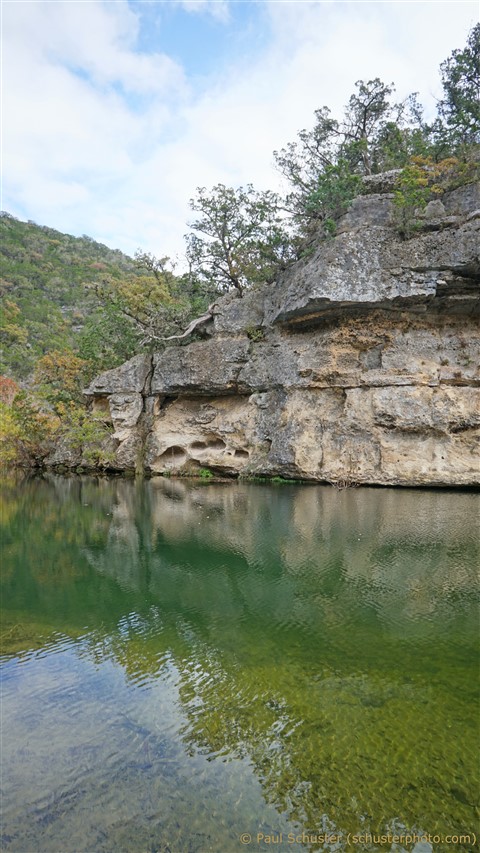 lost maples state park pond december 2015 texas vanderpool