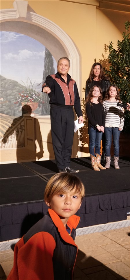 Jimmie Vaughn and family hotel granduca christmas 2015