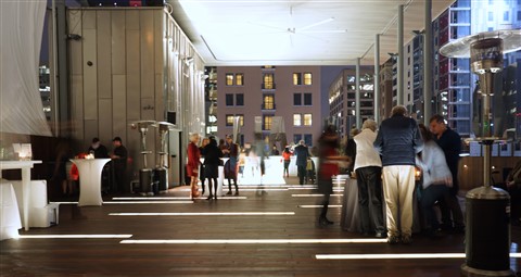 Austin Contemporary art jones center rooftop