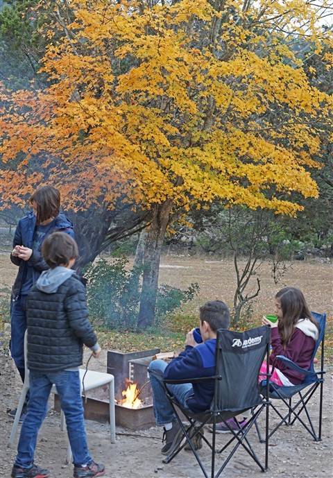 texas fall colors lost maples camping