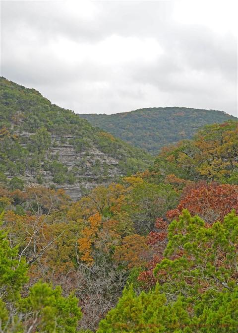 lost maples camping texas hill country fall 2017