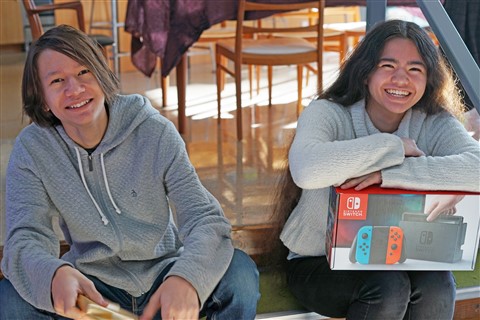 happy kids for christmas
