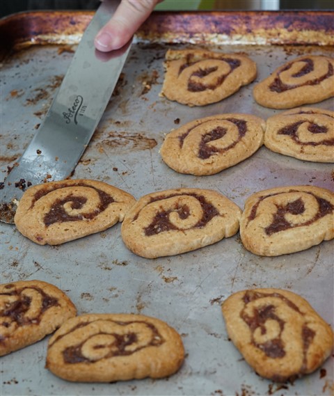 grandma schuster date pinwheel cookie