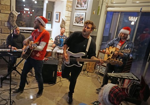 taylor muse quiet company austin holiday house christmas party 2018