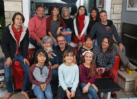 group photo xmas 2018 austin tx schuster family
