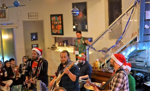 quiet company a band from austin texas christmas in tx