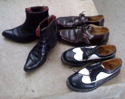 thrift store shoe find