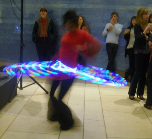 girl with hula hoop girl with hula hoop