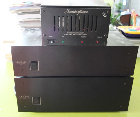 acurus and soundcraftsmen amplifier