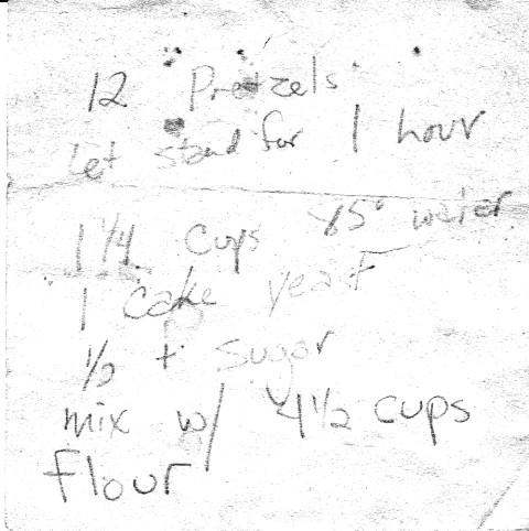 found pretzel recipe page 1 found pretzel recipe page 1