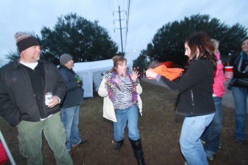 nat and co dancing around the gnome nat and co dancing around the gnome