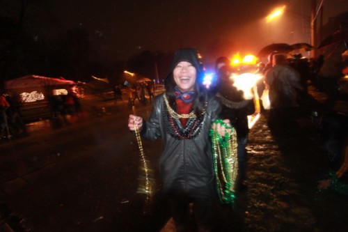 gemini parade in the rain mardi gras 2012 gemini parade in the rain mardi gras 2012