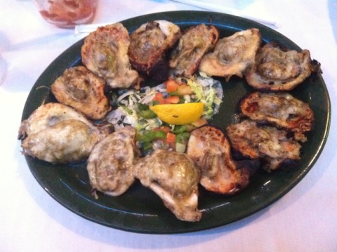 champagne grilled oysters from the oyster bar champagne grilled oysters from the oyster bar
