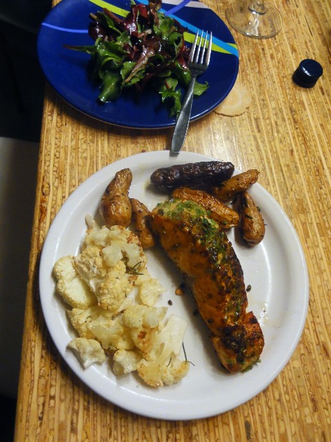 pank-pecan-pea crusted salmon pank-pecan-pea crusted salmon