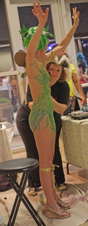 body paint booth austin carnaval 2013