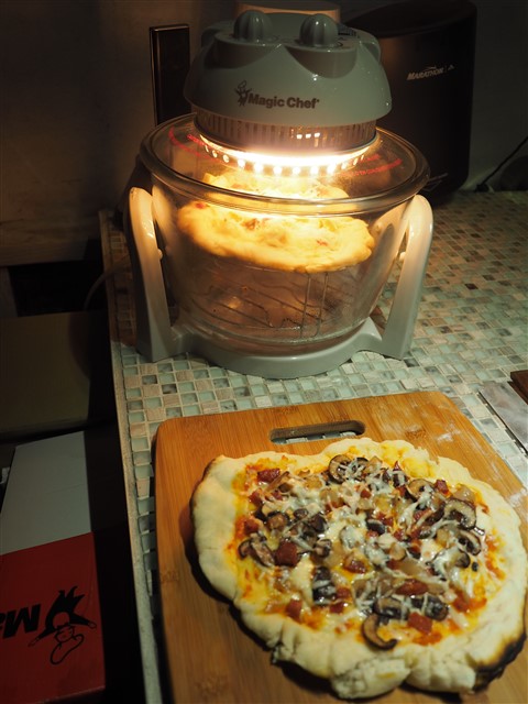 magic chef infrared quartz convection pizza