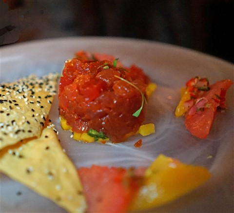 tuna tartare eddie v's austin happy hour