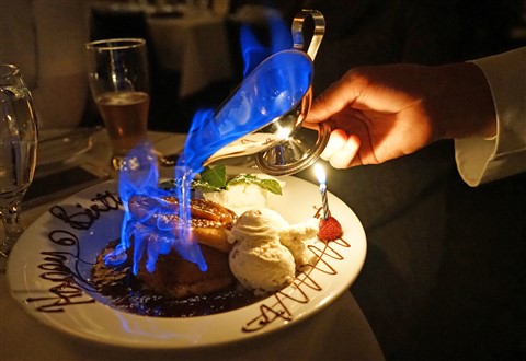 bananas foster at eddie v's austin 