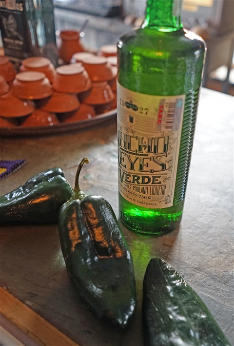 ancho reyes verde Austin Whisler's cocktail