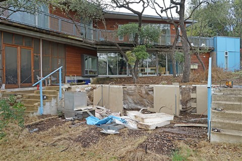 river pool deconstruction