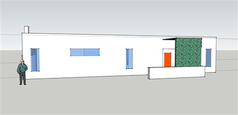 wimberley modern L floorplan 3 bedroom
