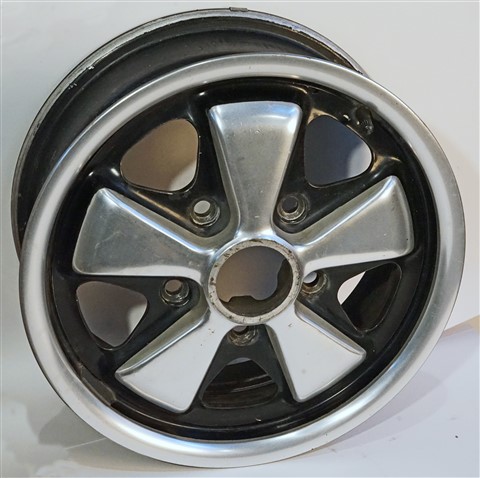 early porsche 911t long hood fuchs wheel