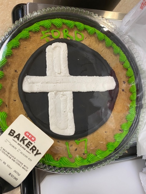 smash bros tournament cookie cake