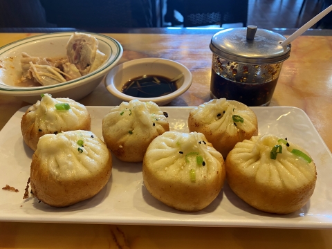 houston chinatown one dragon crispy pork buns