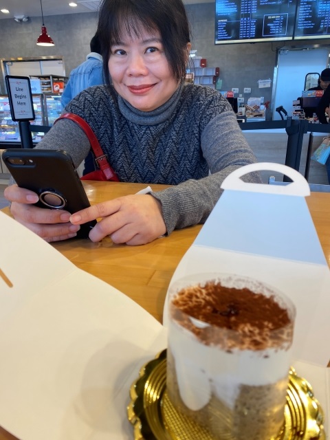 85c salted caramel coffee houston chinatown