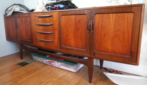 g-plan teak side table