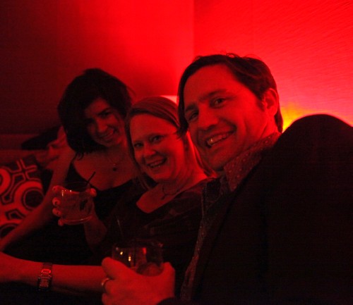 birthday party at the W living room lounge