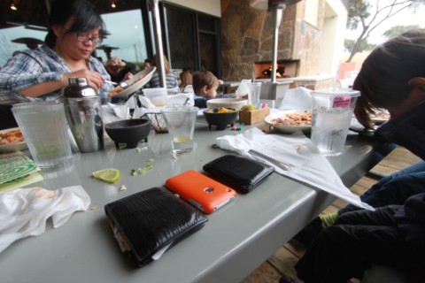 my two wallets keep my spine aligned