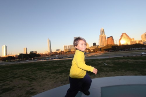austin sunset from the long center austin sunset from the long center