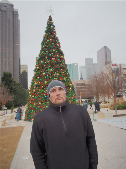 hawaiian dude in the cold dallas winter