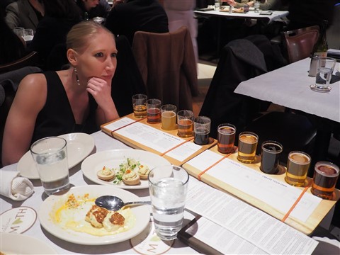 karen thinks about the beer at meddlesome moth dallas 