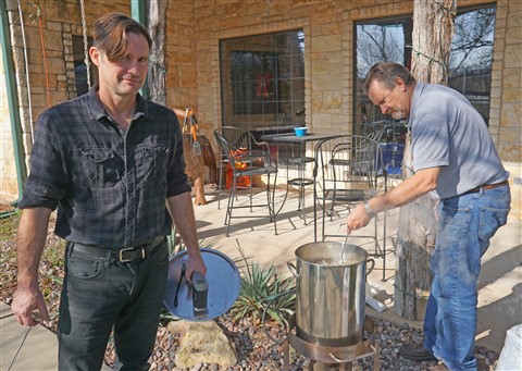 christmas turkey fry