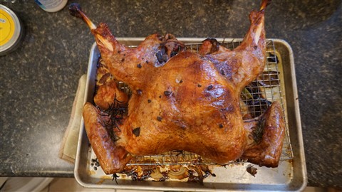 christmas spatchcock turkey