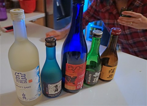 sake tasting