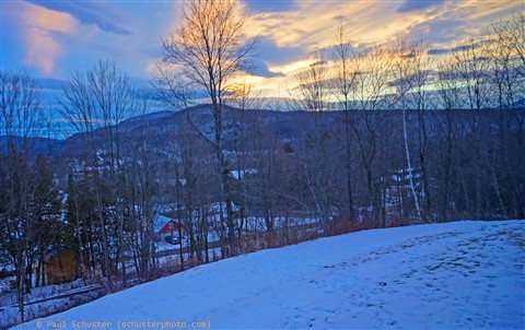 sunset hardwick vermont vt