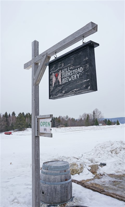 Hill Farmstead January 2016 vermont beer
