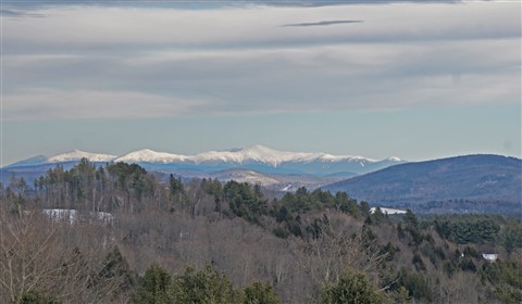 NEK Vermont snow capped mountain