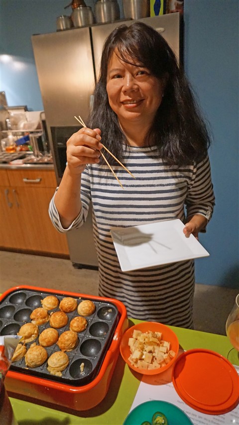 takoyaki ball making kat