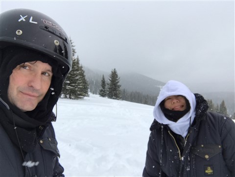 breckenridge snow mobile trip continental divide