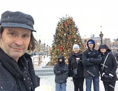 fell's point christmas tree snow winter 2017/18