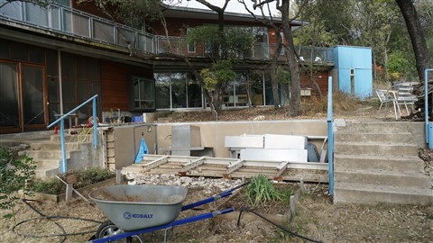 swim spa deconstruction