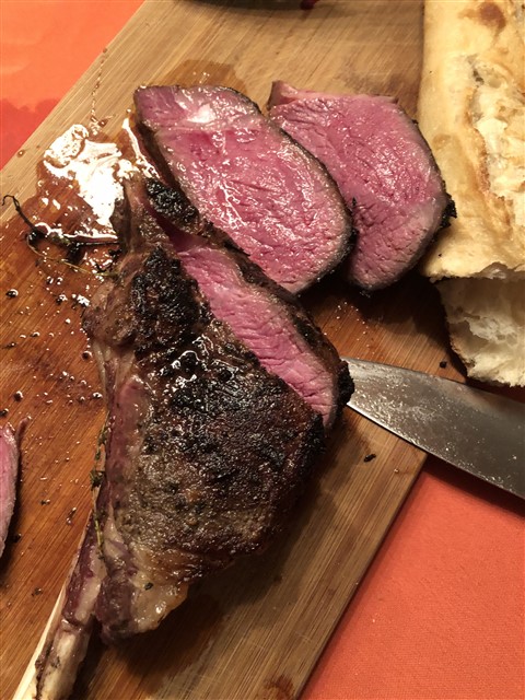 tomahawk steak sous vide reverse sear